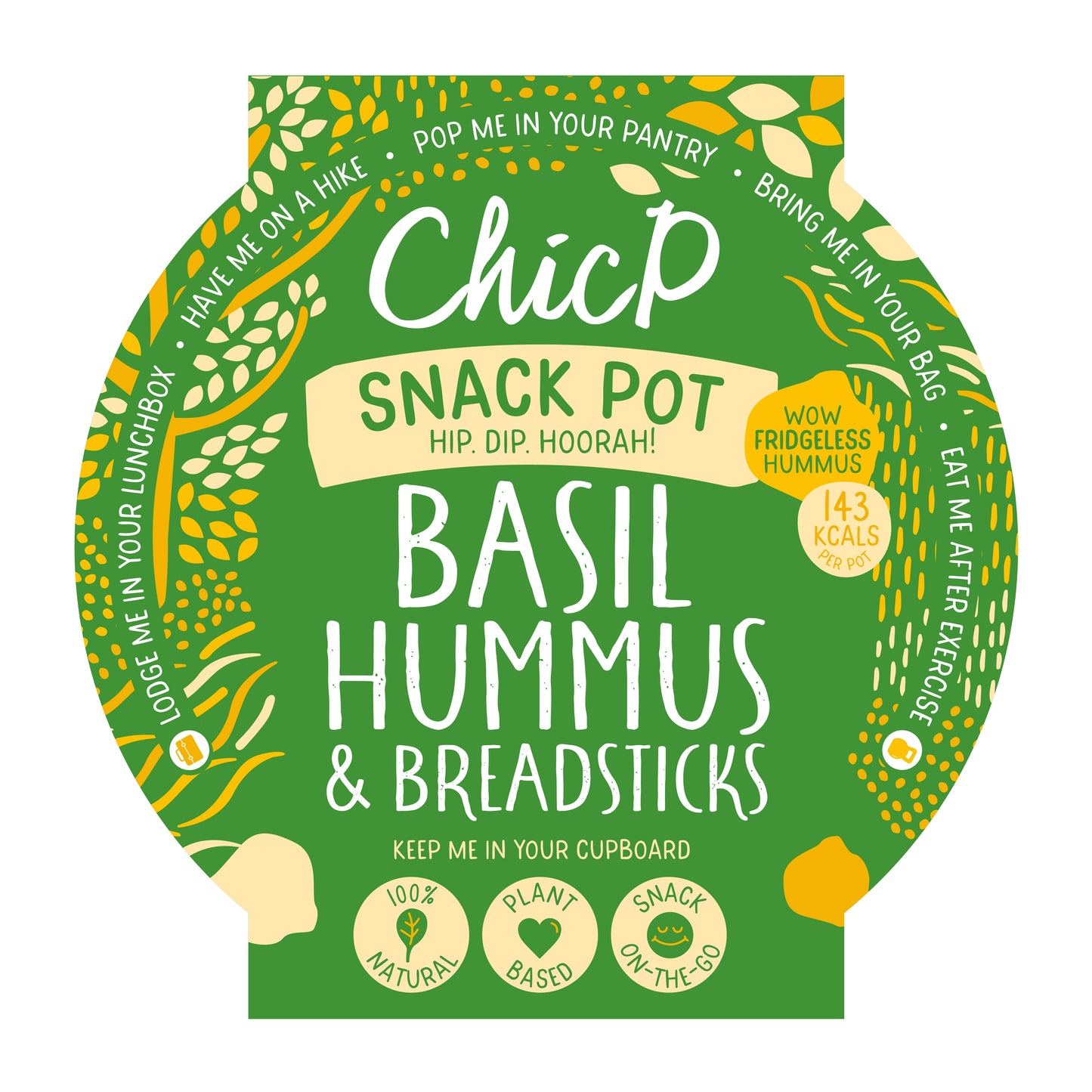 ChicP Basil Fridge-less Snack Pot