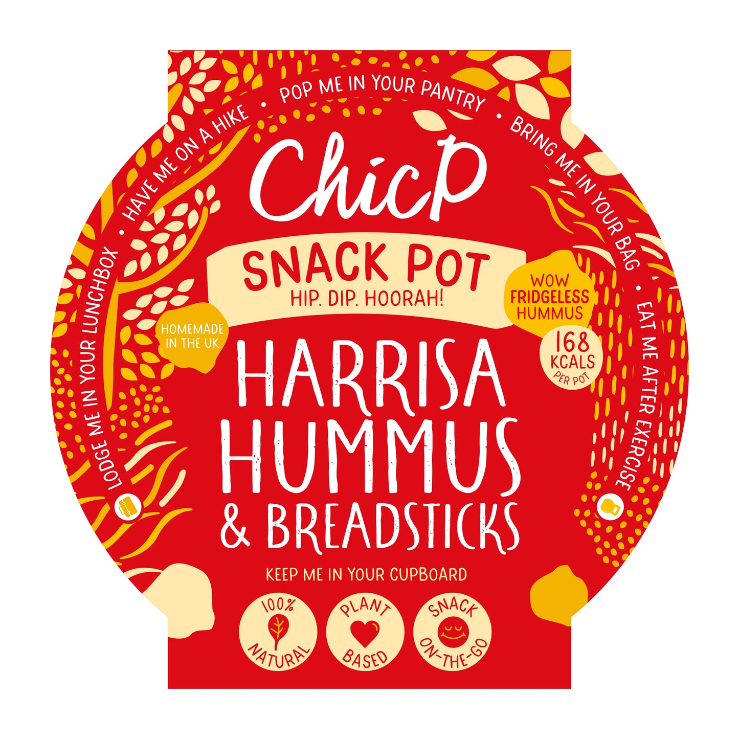 ChicP Harissa Fridge-less Snack Pot