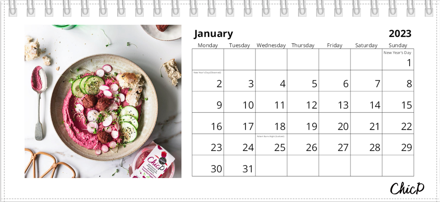 ChicP Desk Calendar