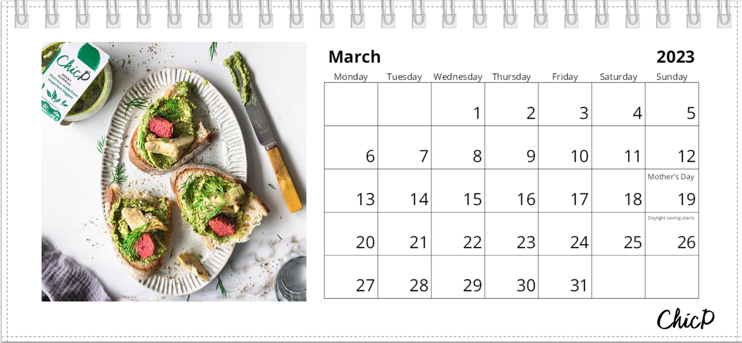ChicP Desk Calendar