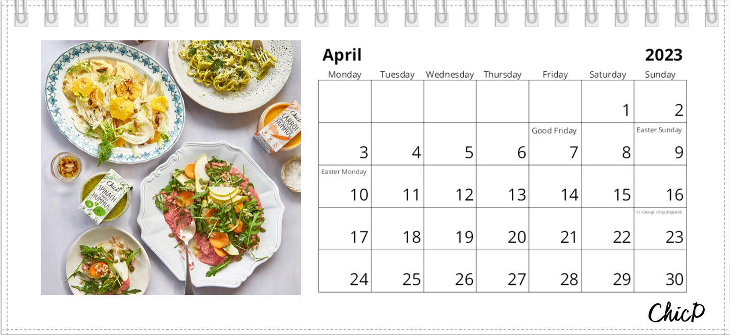 ChicP Desk Calendar