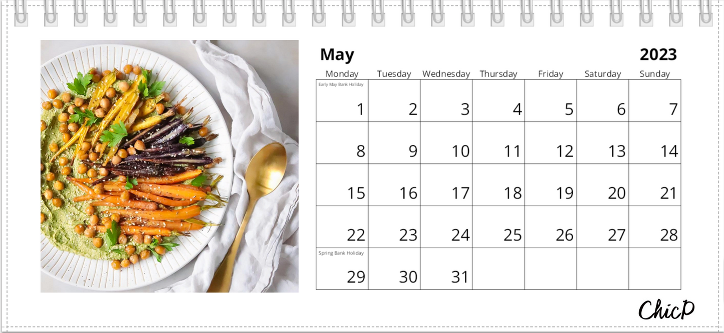 ChicP Desk Calendar