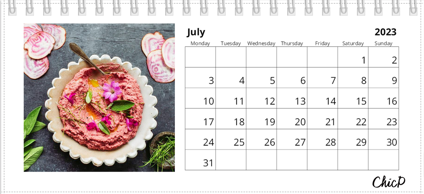 ChicP Desk Calendar