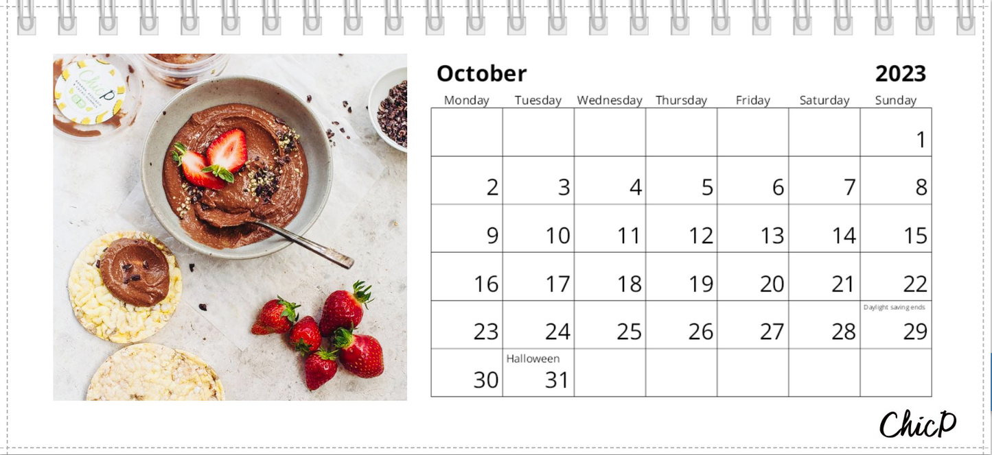 ChicP Desk Calendar