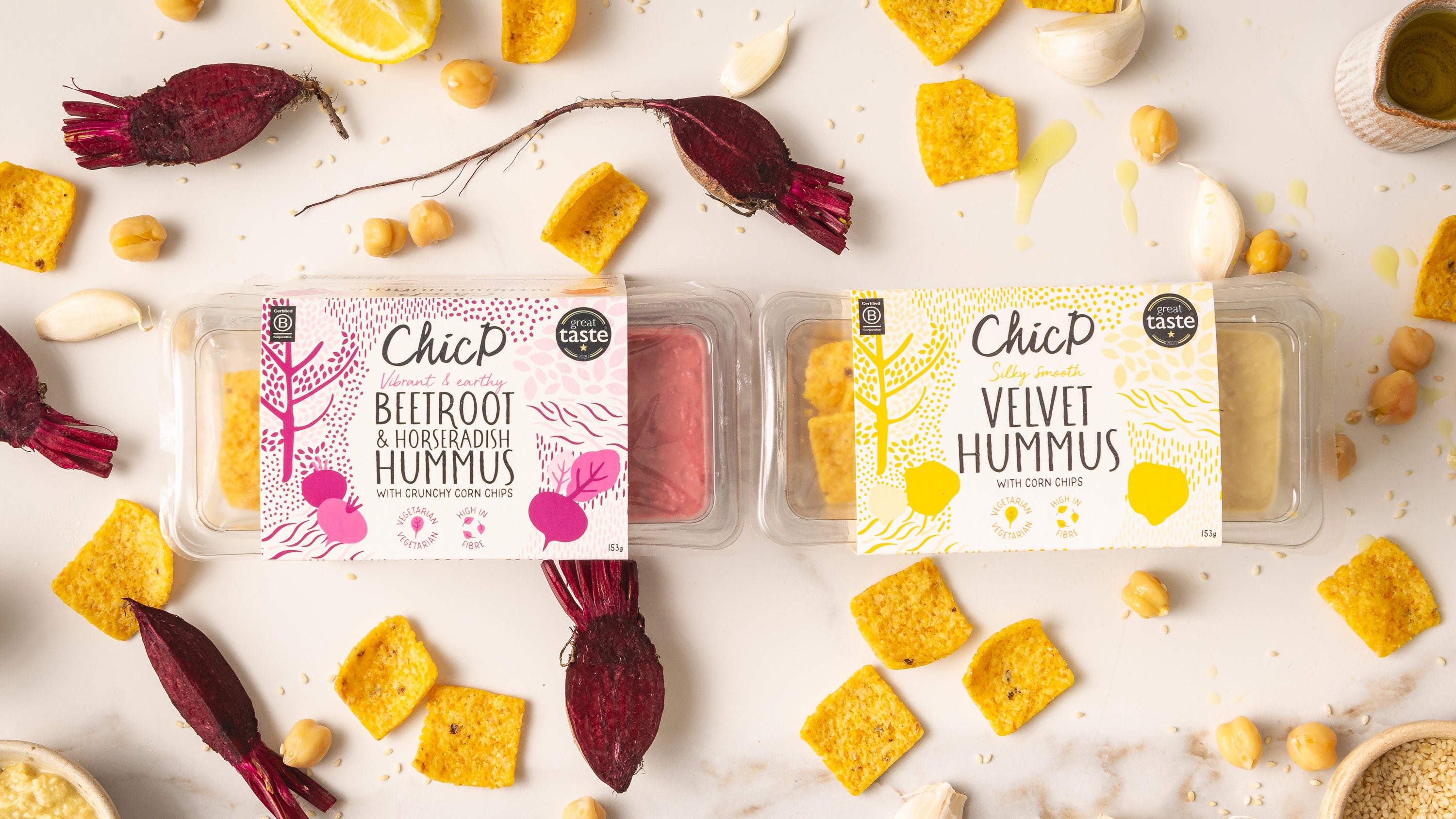 Chilled Hummus Snack Packs