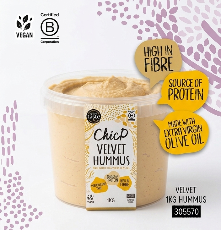 Velvet Hummus - 1kg tub