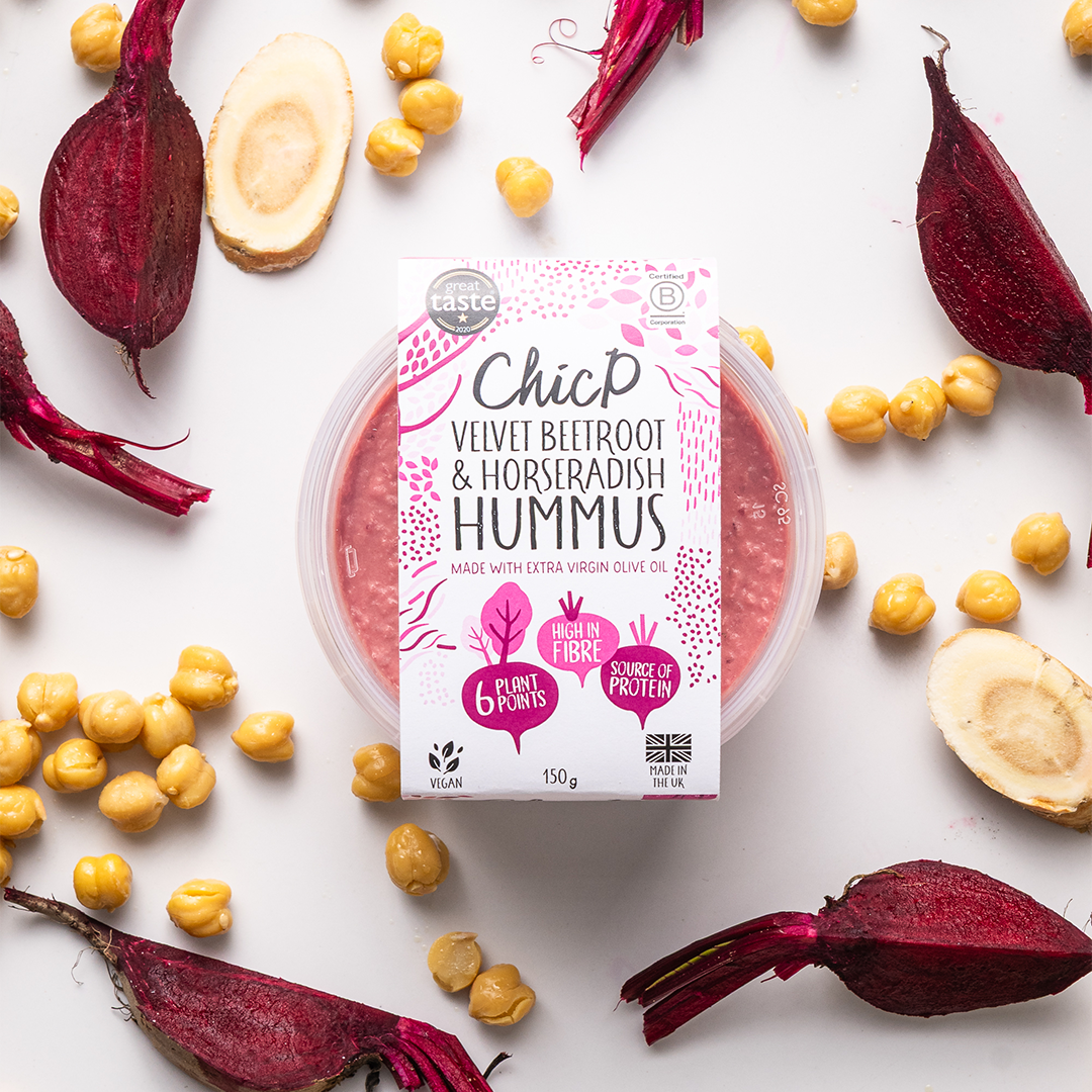 Velvet Beetroot & Horseradish Hummus