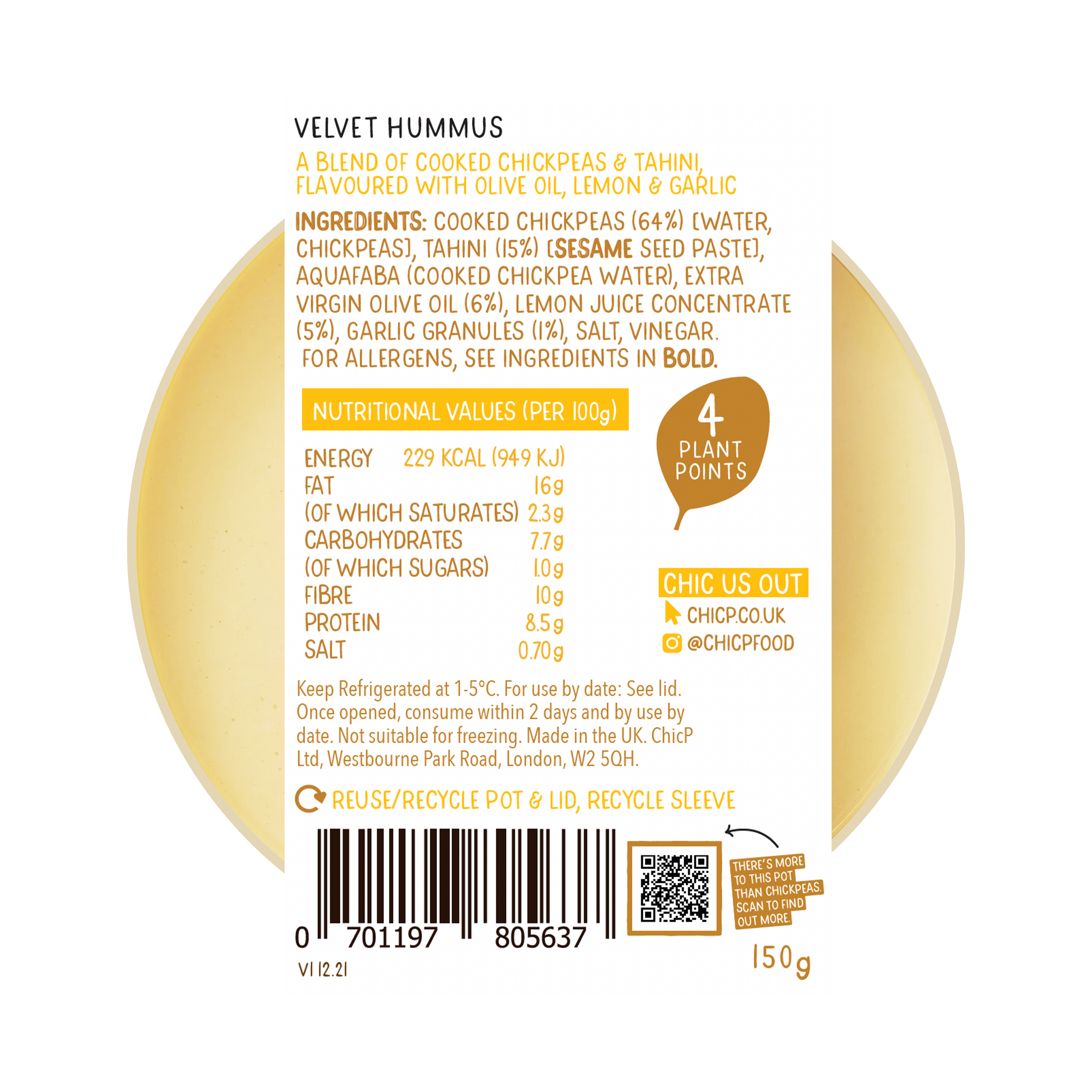 Velvet Hummus