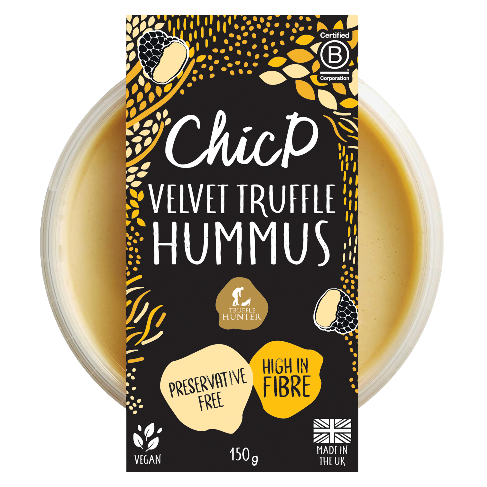 Rich & Indulgent - ChicP Truffle Hummus