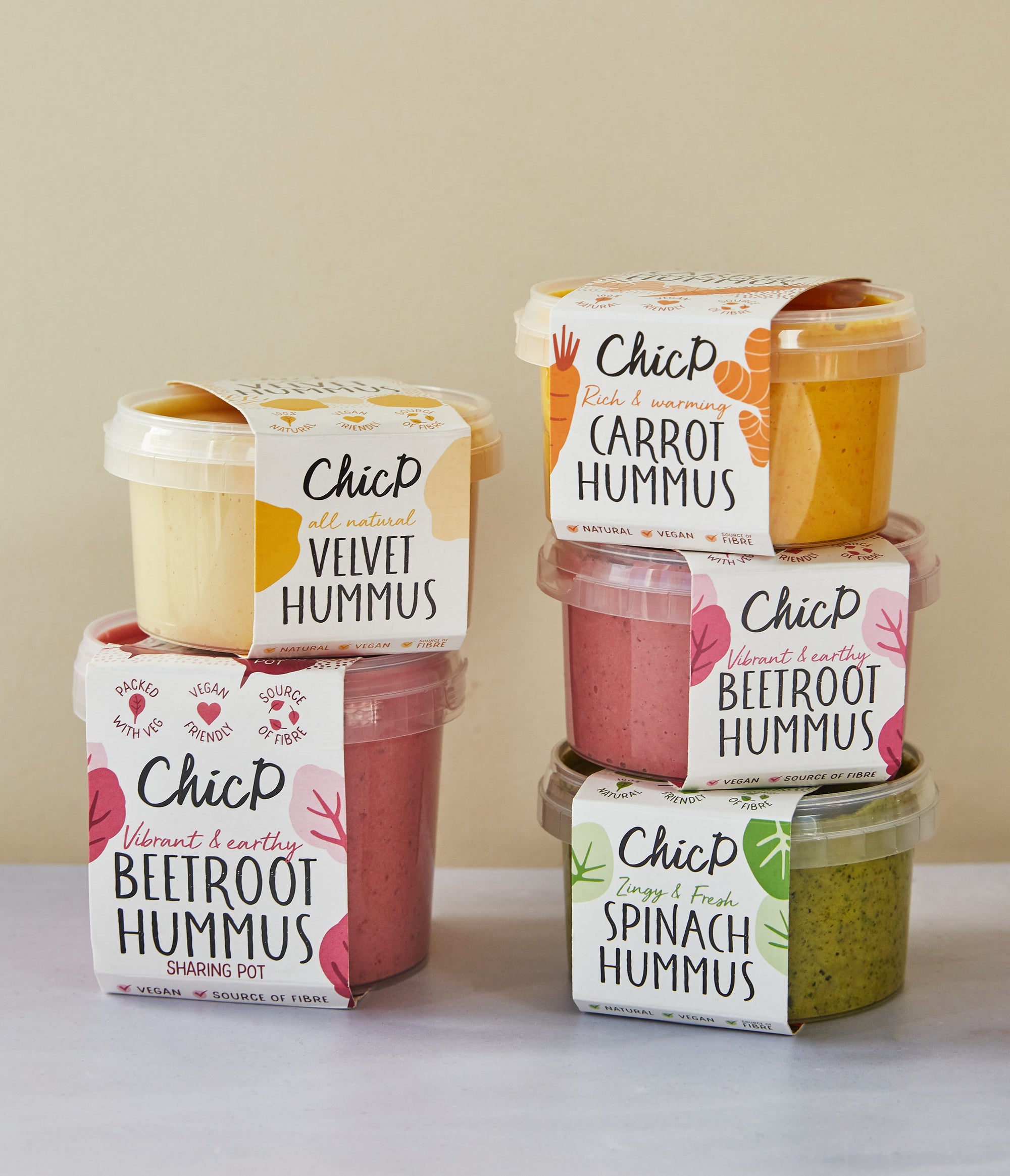 Chicp hummus pots