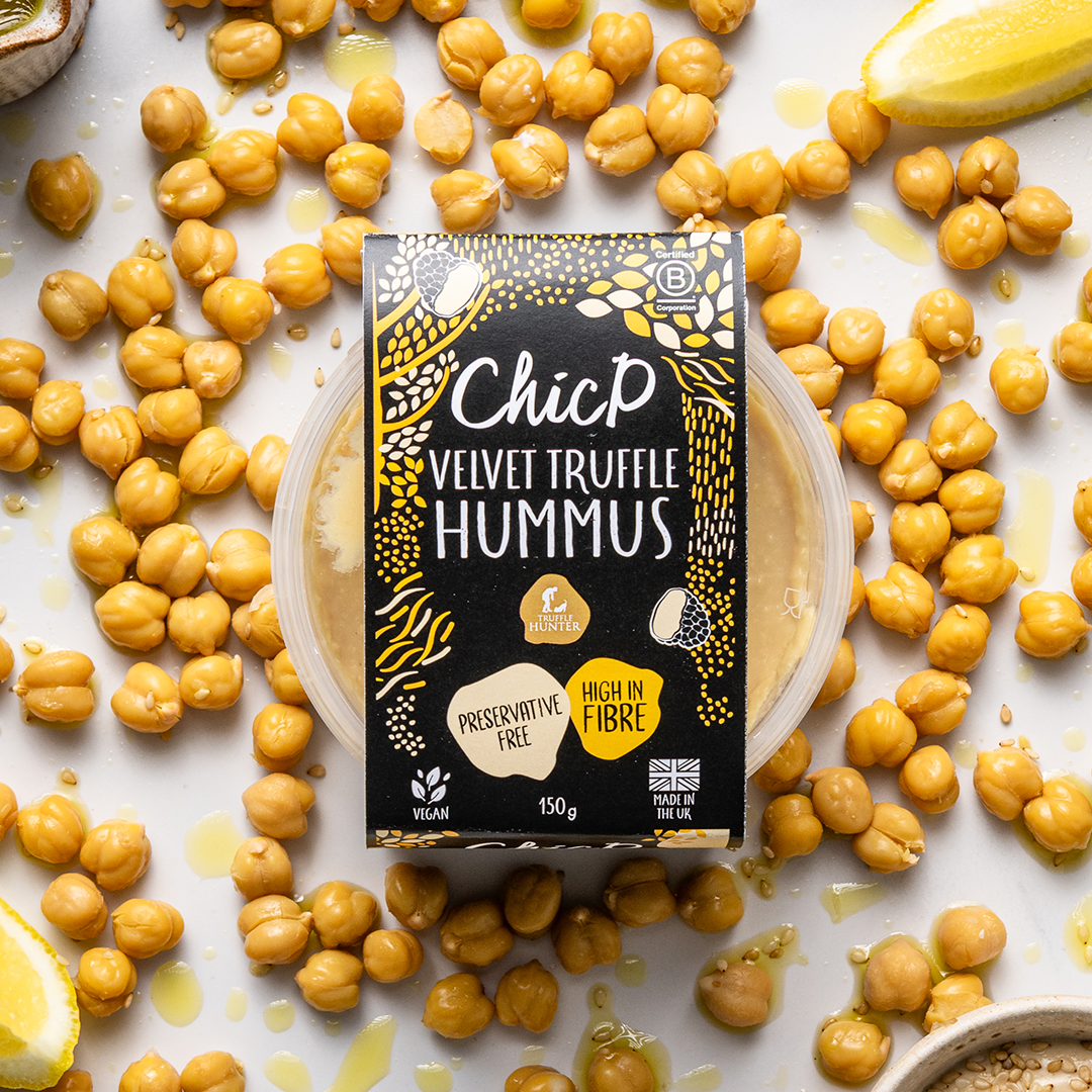 Rich & Indulgent - ChicP Truffle Hummus