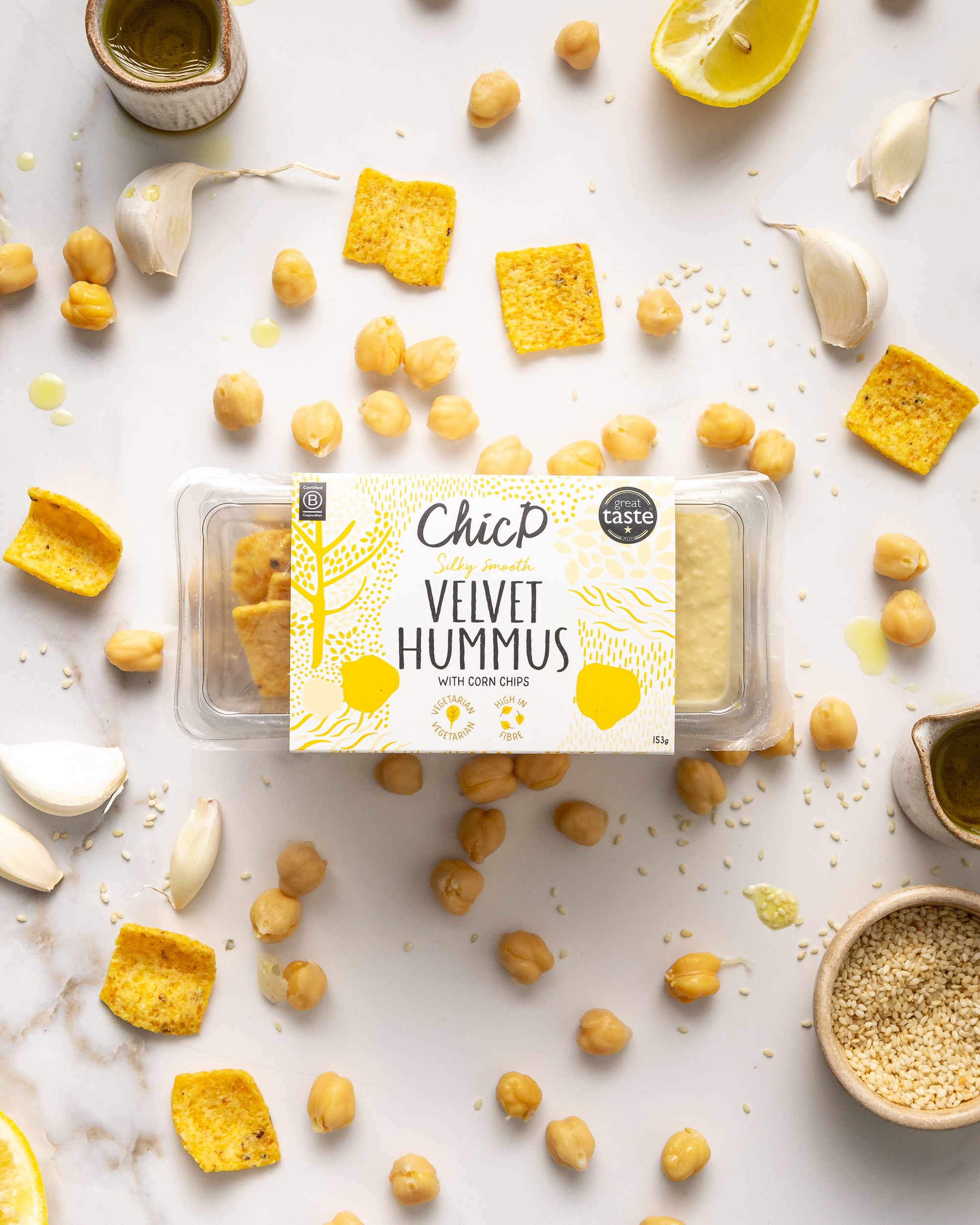 Velvet Hummus Snack Pack