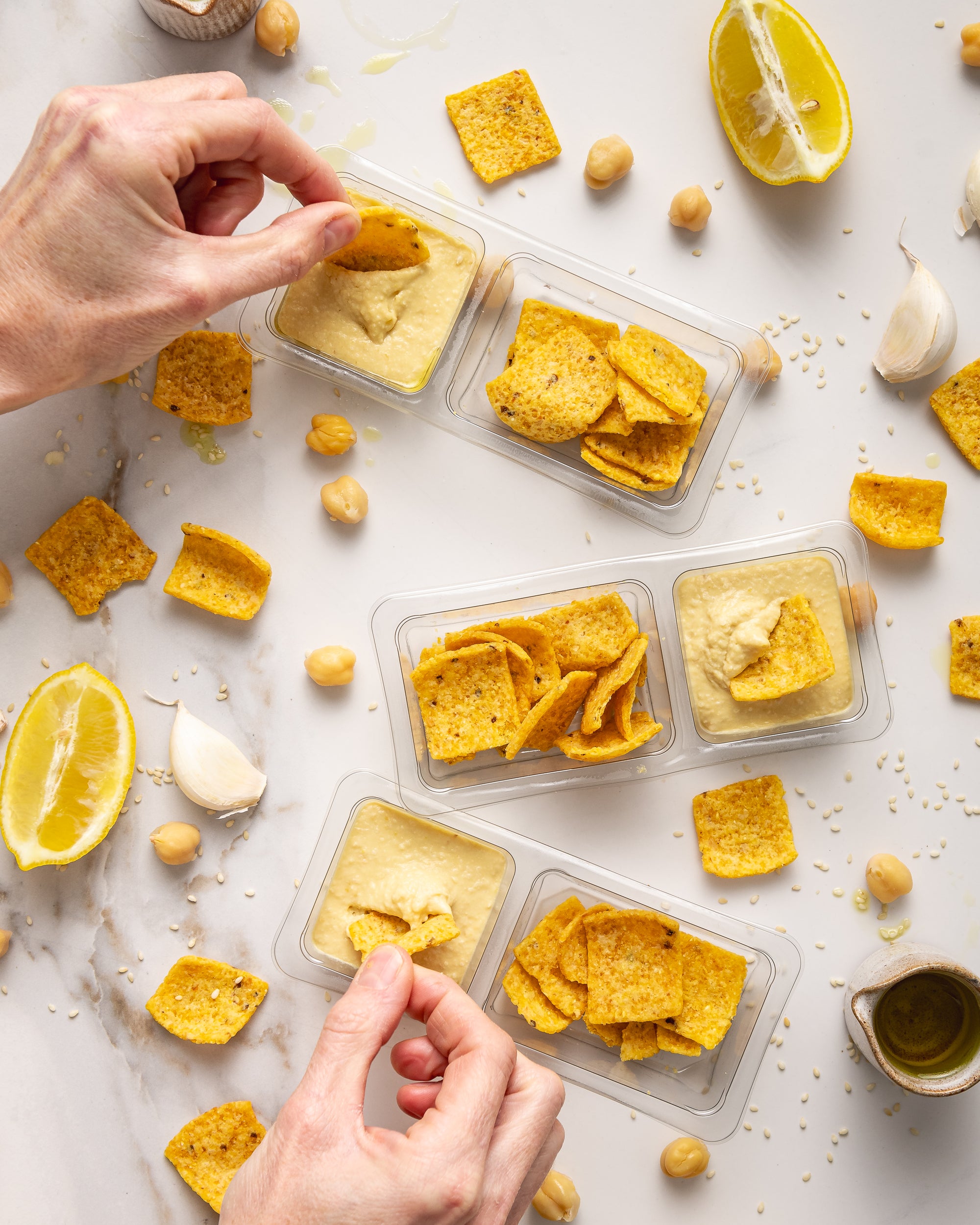 Velvet Hummus Snack Pack